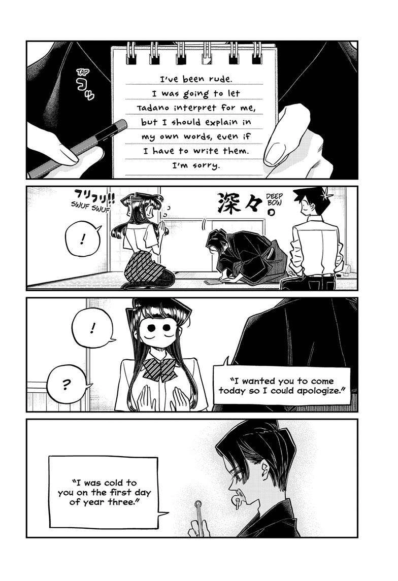 Komi-san wa Komyushou Desu Chapter 417 13